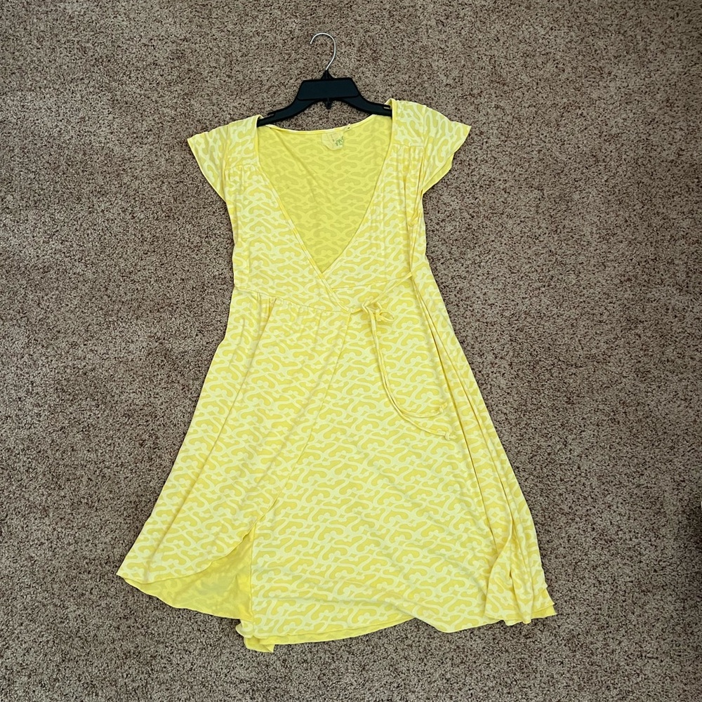 Yellow sun dress